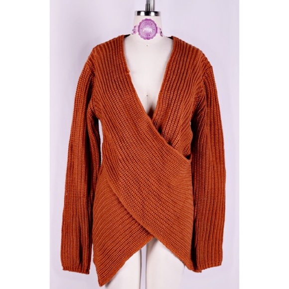 Surplice Sweater - Picture 3 of 4